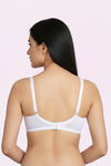 Zivame Double Layered Regular Wired 3/4th Coverage Maternity Bra - Bright White — thumbnail 2